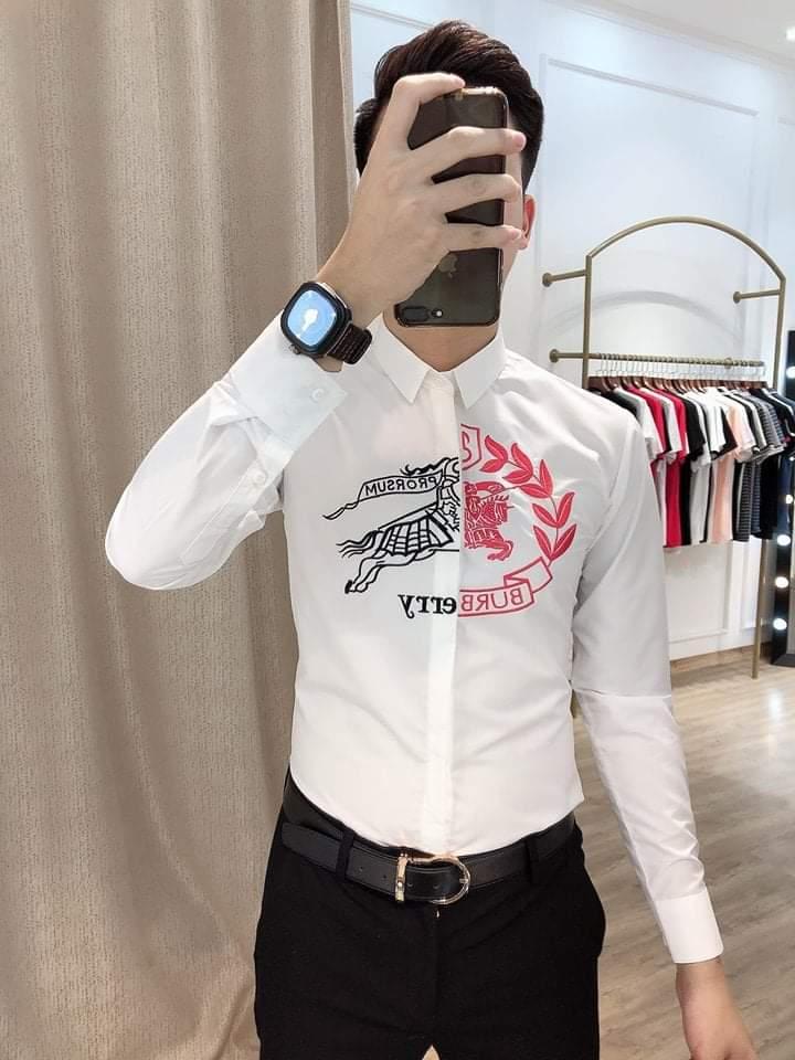 Áo sơ mi nam phong cách hàn quốc