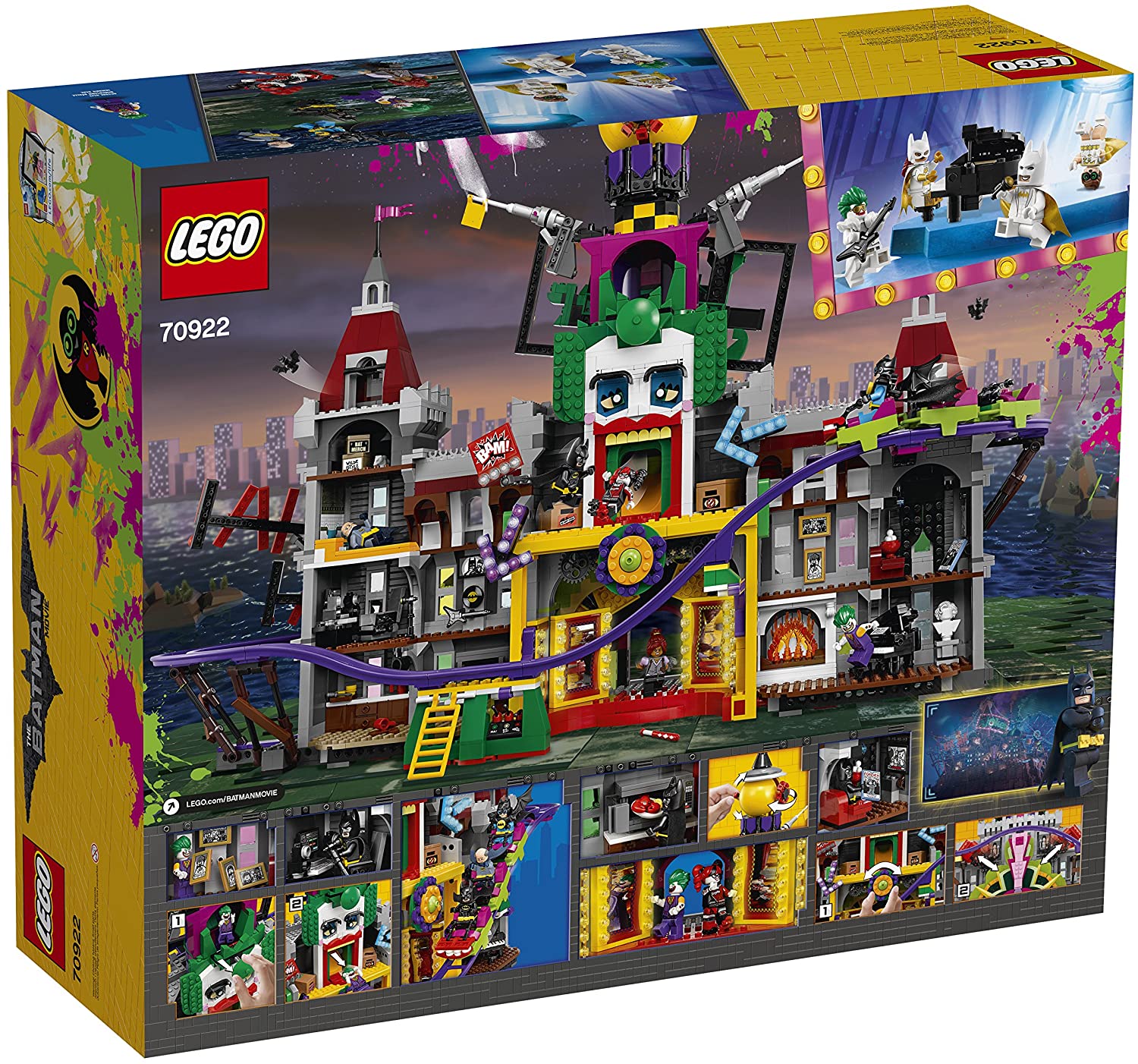 LEGO The Batman Movie DC Joker Manor 70922 Building Block Set (3444 pieces)  Genuine Guaranteed Genuine Birthday gifts Children's gifts Educational toys  Brain development Building block toys Genuine LEGO authorization | Lazada PH