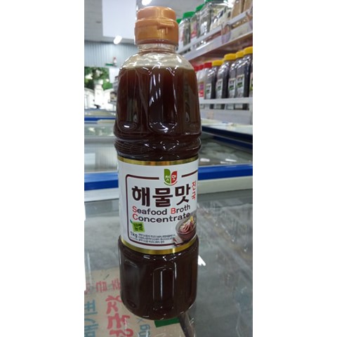 Nước cốt hải sản hàn quốc 1kg - 해물맛진국