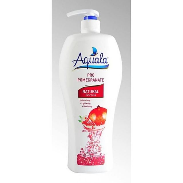 Sữa Tắm dưỡng thể dưỡng ẩm sáng da Aquala Pro Pomegranate 1.2L