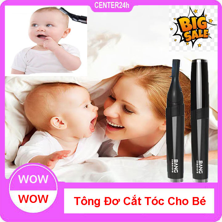 [HÓT HÓT] Máy Cắt Tóc - Tông Đơ Cắt Tóc - Máy Cạo tóc Cho bé Bằng oneshove - Bộ Dụng Cụ Cắt Tóc Cho Bé - Center24h