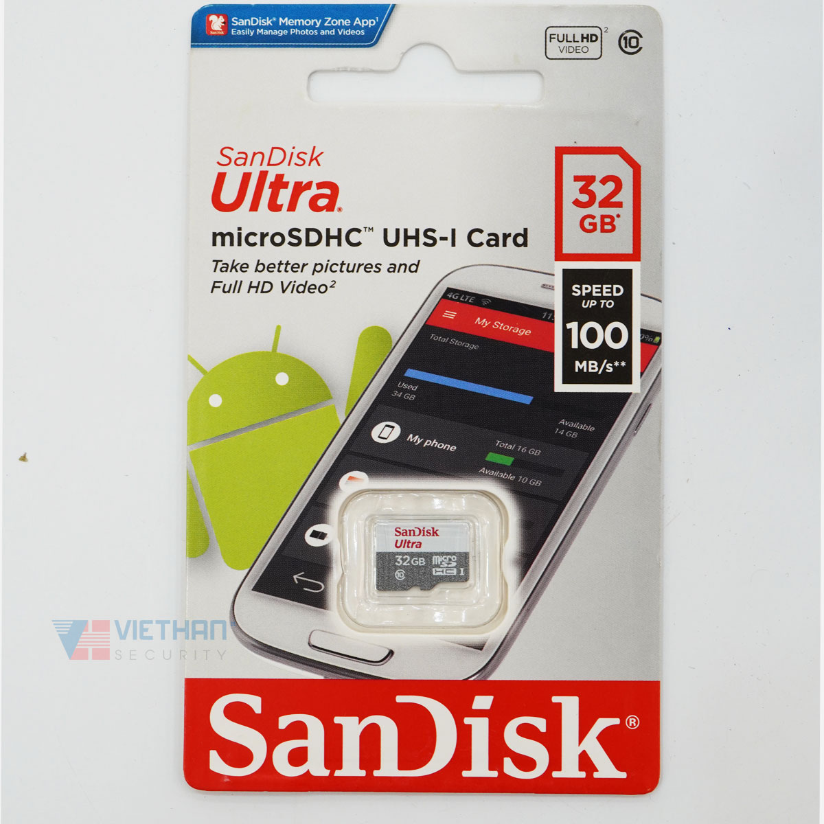 Thẻ nhớ sandisk 32 gb chính hãng dành cho camera