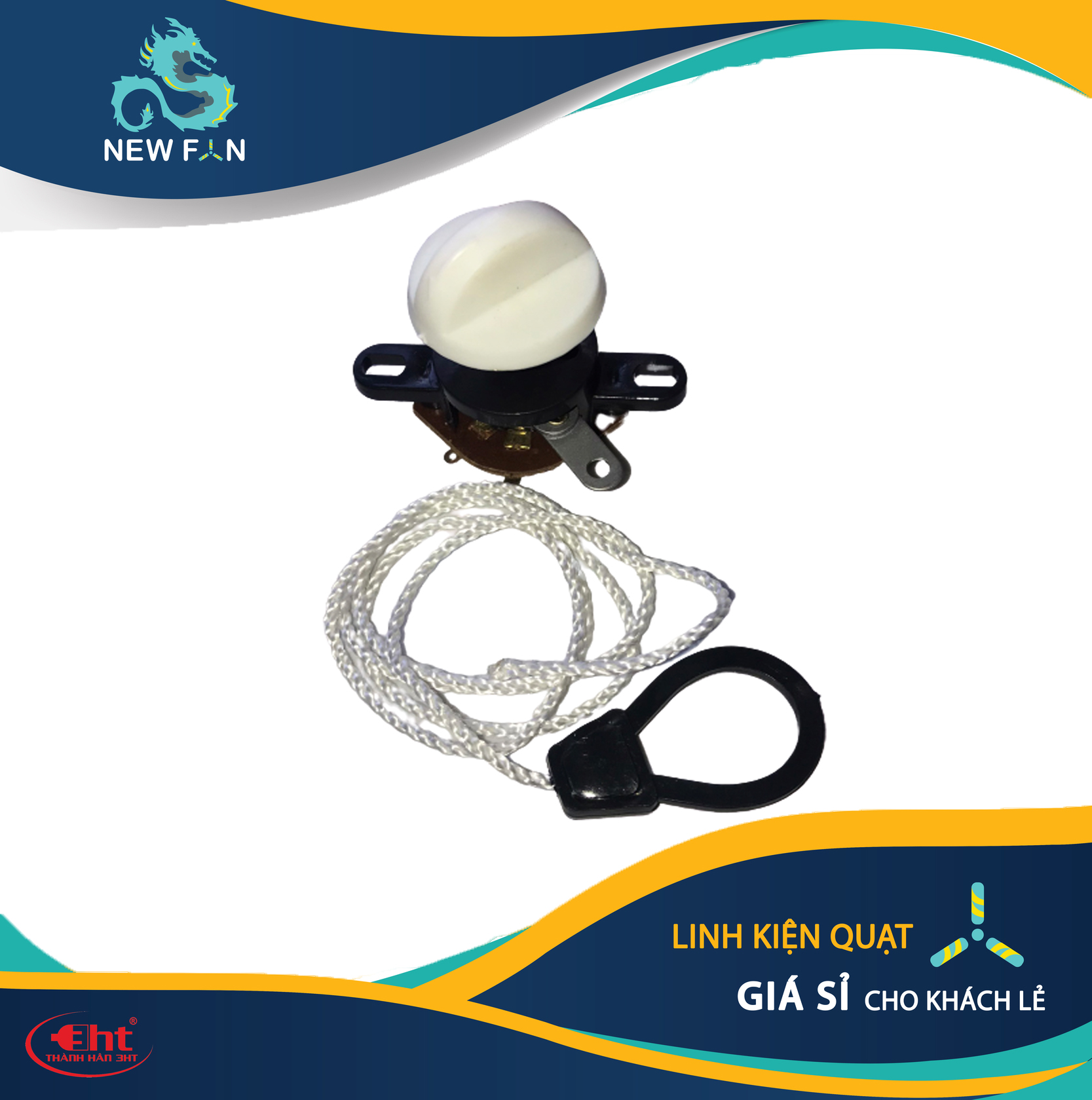Công tắc số quạt treo tường