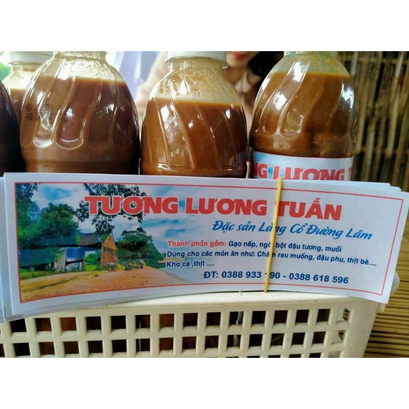 Tương gạo nếp,tương ngô,tương mặn Đường Lâm,tương gạo,tương ngô