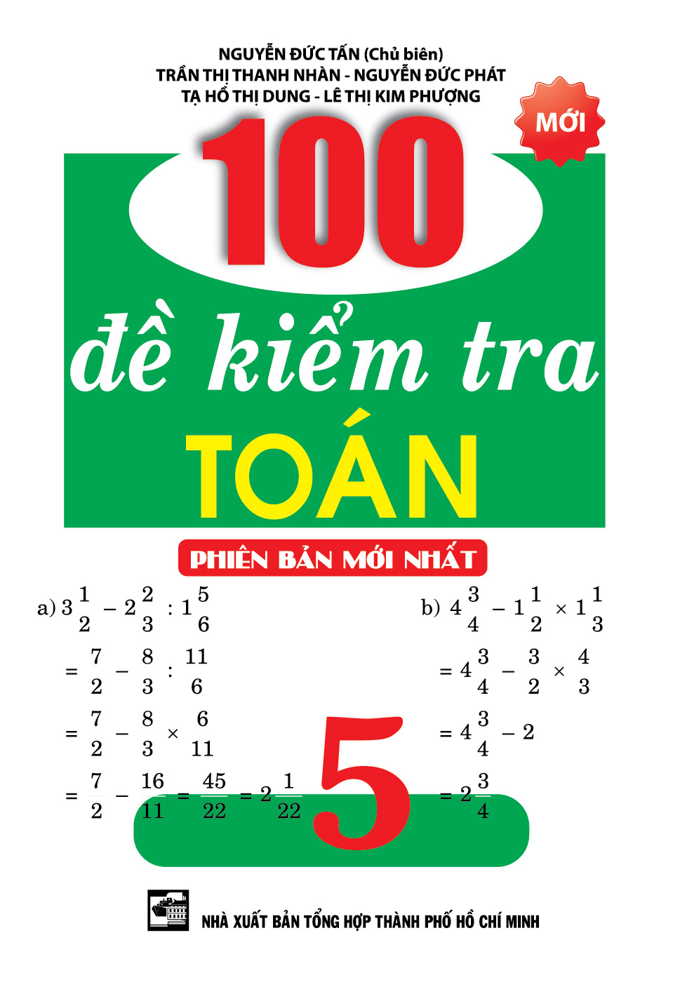 100 đề kiểm tra toán 5