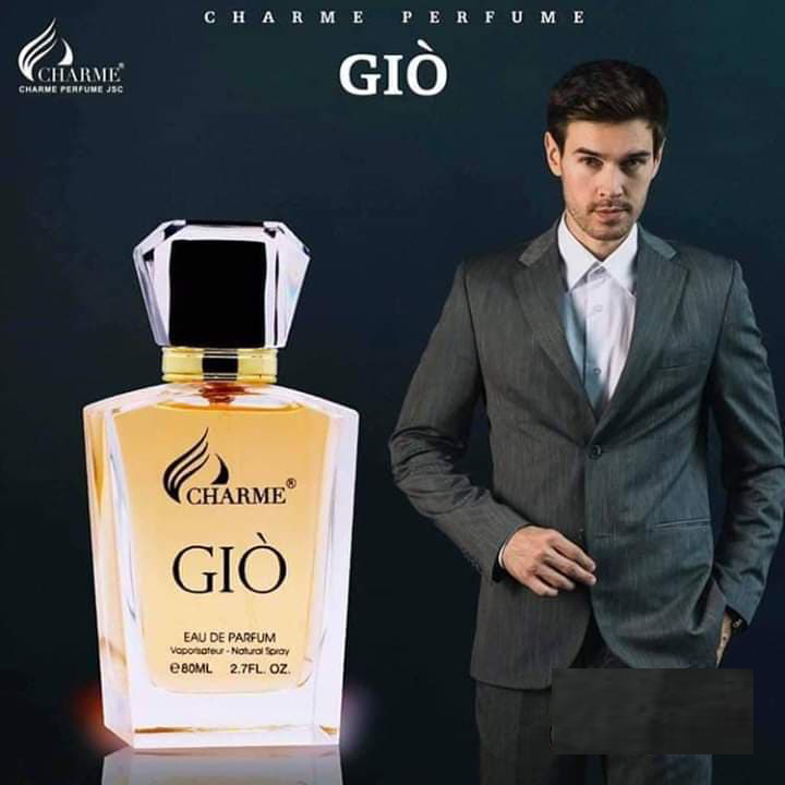 Nước Hoa Nam Charme_Giò 80ml
