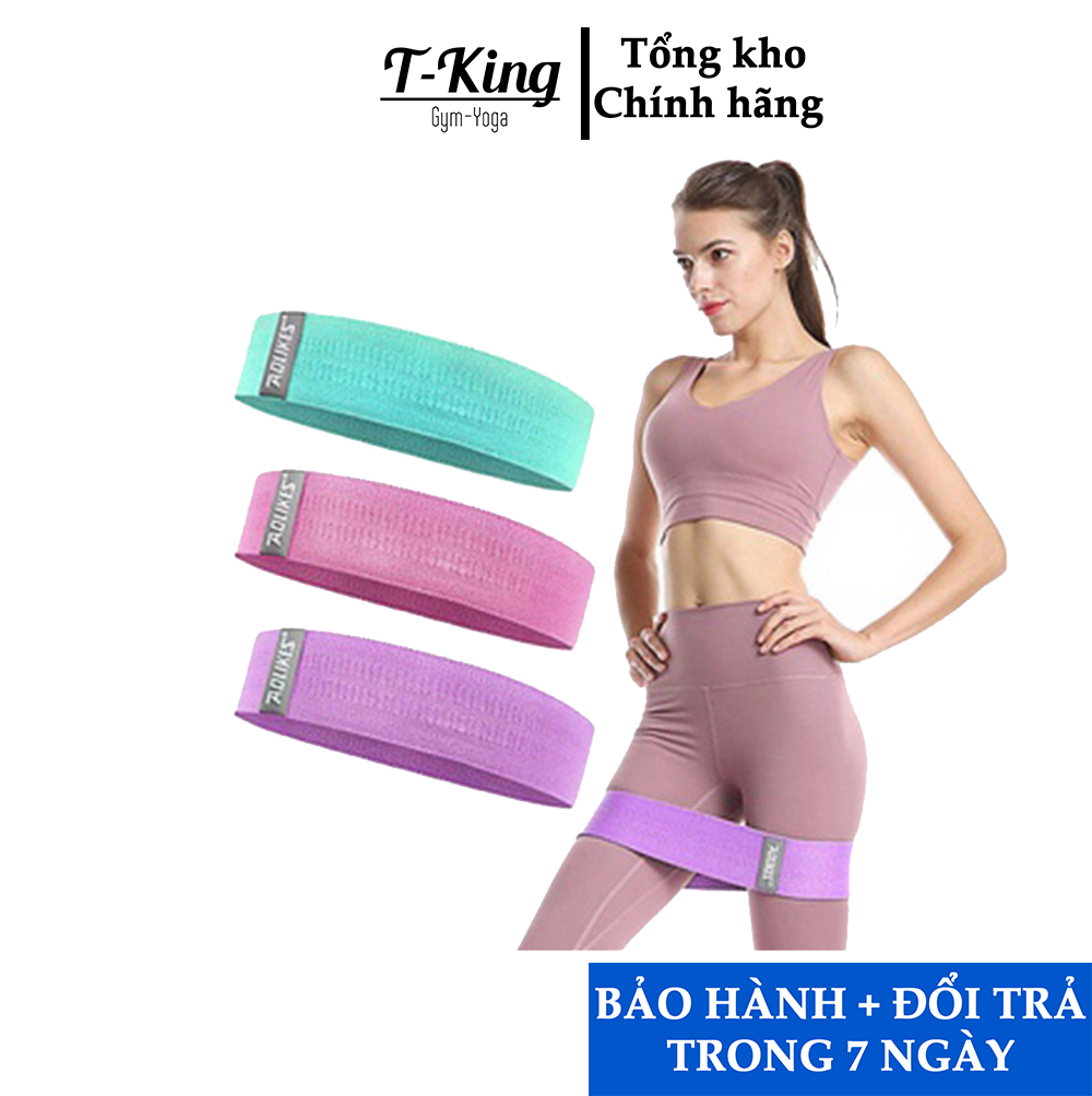 Set 3 Dây Kháng Lực Tập Mông, tập chân MiniBand Aolikes Cao Cấp - Dễ dang tập ở nhà