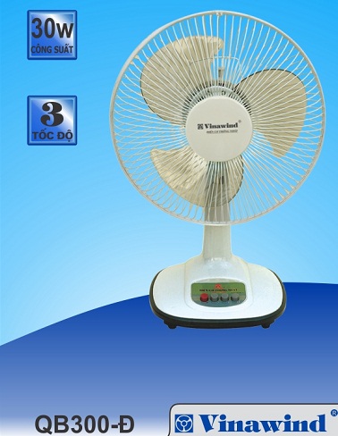 Quạt bàn cánh qb 300đ vinawind