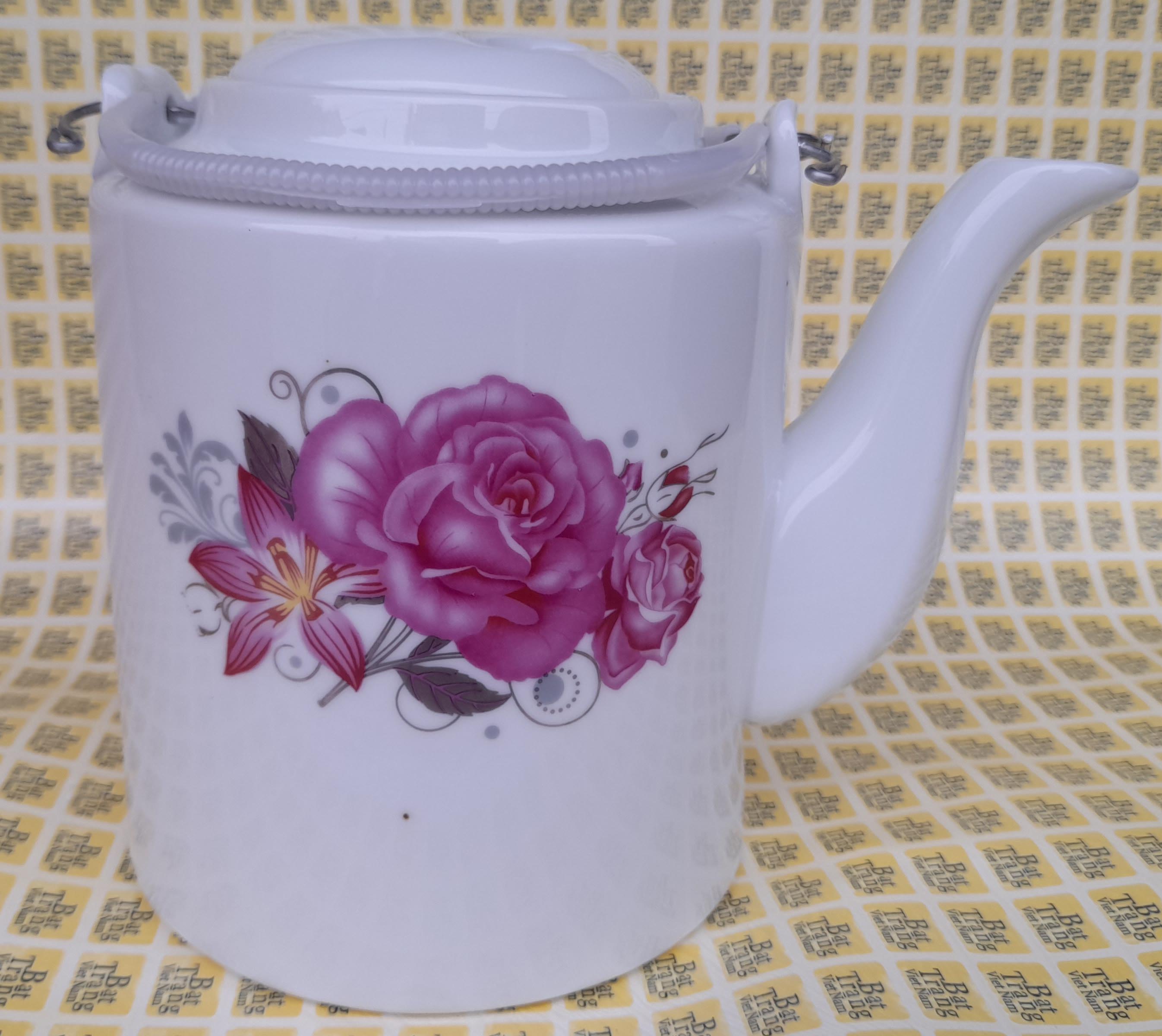 Ấm Tích Hoa Hồng 1,5 Lít, hàng đẹp, giá yêu thương