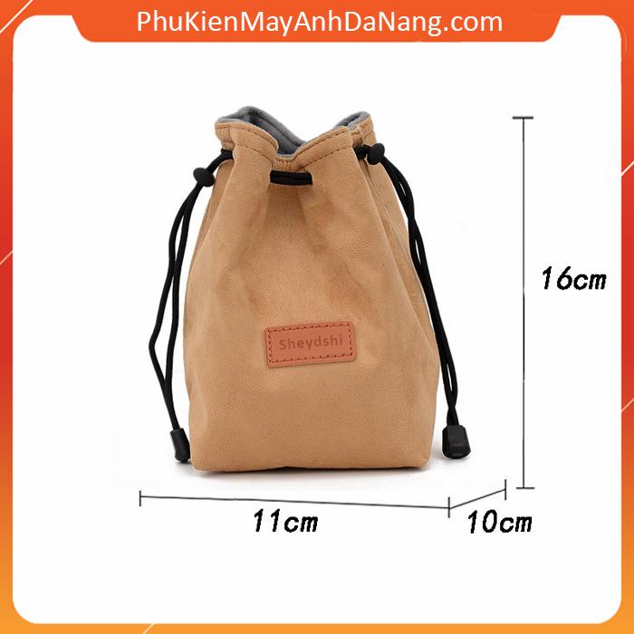 Túi đựng ống kính và máy ảnh chống sốc thời trang làm từ vải cao cấp