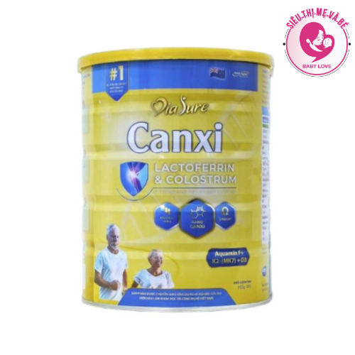 Sữa DIASURE CANXI bổ sung dinh dưỡng,cải thiện vấn đề xương khớp hộp 850gram