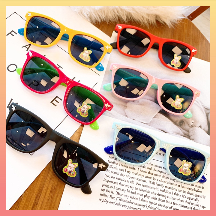 [HCM]??NEW ARRIVAL?? Kính Râm Trẻ Em Nhiều Màu - Tròng Polarized Bảo Vệ Mắt Chống Tia UV Cực Tốt - Hàng Việt Nam Chất Lượng Cao