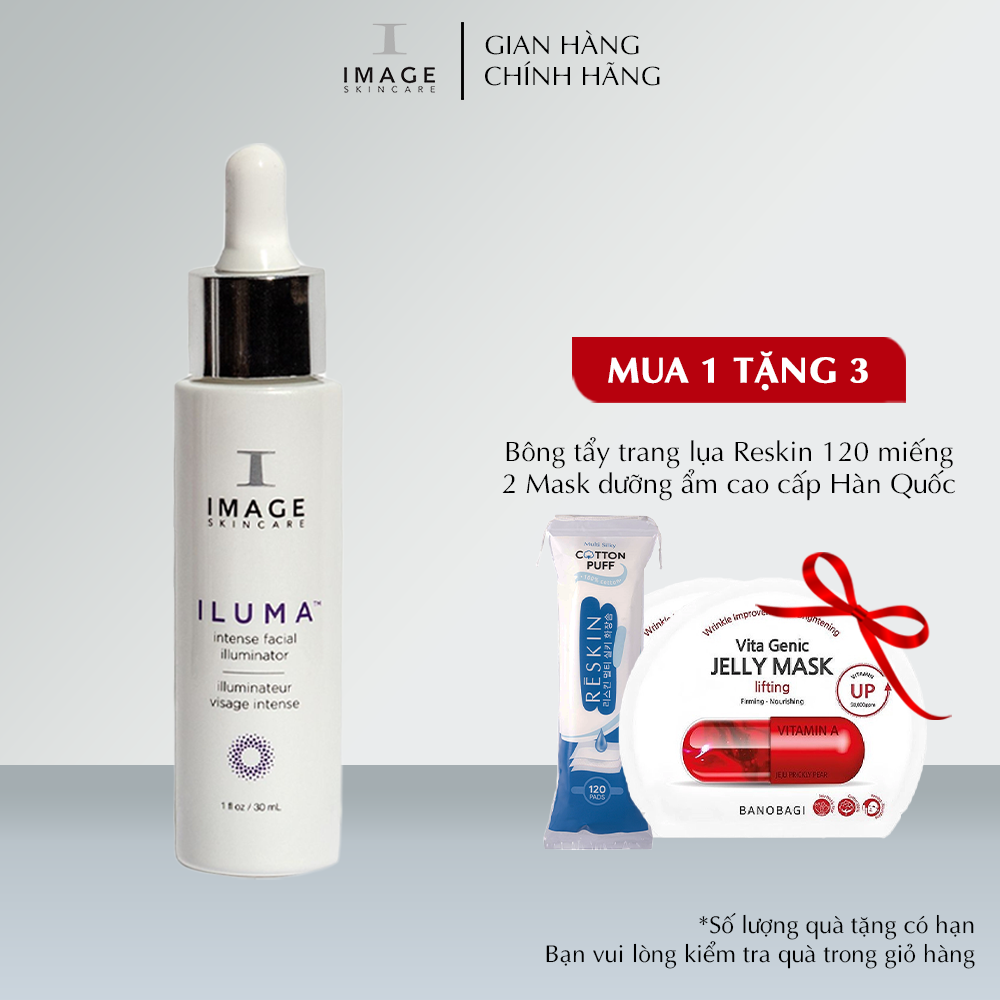 Serum dưỡng trắng da, mờ thâm da sạm nám Image Skincare Iluma Intense Facial Illuminator 30ml - Image Skincare Official Store