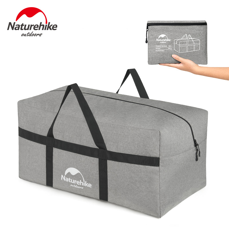 Túi Đựng Đồ Dã Ngoại, Cắm Trại, Du Lịch 100L NatureHike NH17S021-L, Chống Rách, Chống Thấm