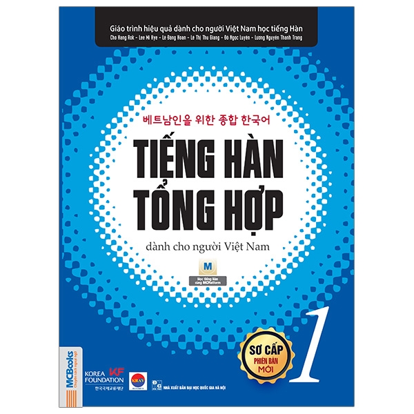 Fahasa - Tiếng Hàn Tổng Hợp Dành Cho Người Việt Nam - Sơ Cấp 1 - Bản Màu