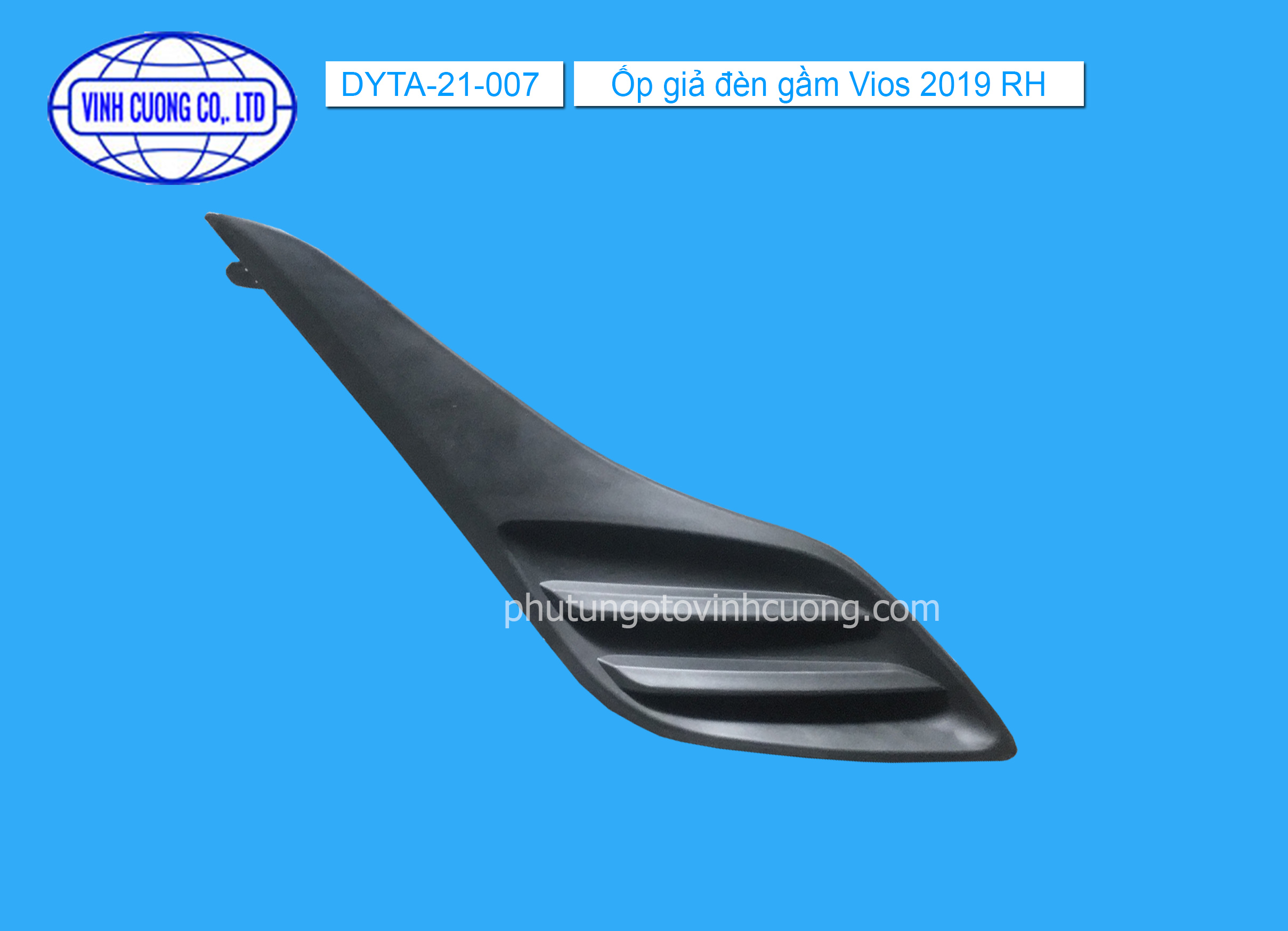 Ốp đèn gầm không lỗ vios 2019-2021