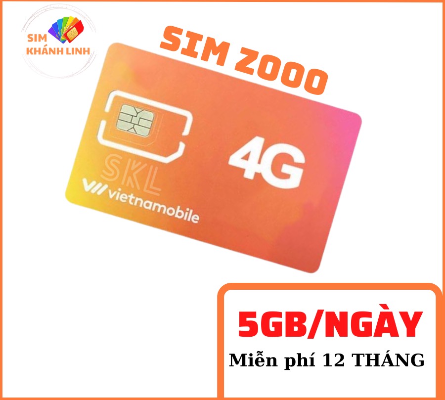 Sim 1 năm data 5gb/ngày - 150 gb/tháng / độc quyền