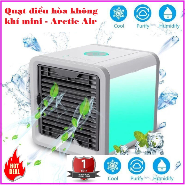 [HCM][Hàng Bảo hành] Quạt điều hòa mini Máy điều hòa mini quạt làm mát không khí Arctic Air Cao cấp Quạt điều hoà hơi nước mini