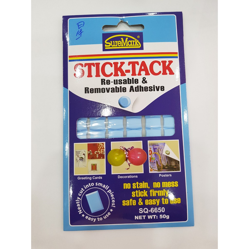 Đất sét dán tường stick-tack suremark sq-6650