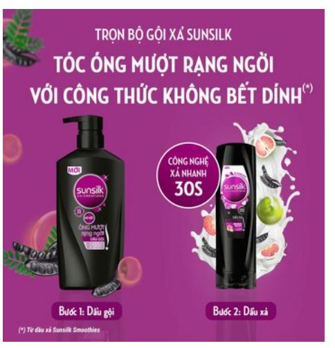 Dầu Xả Sunsilk mềm mượt diệu kỳ 320g
