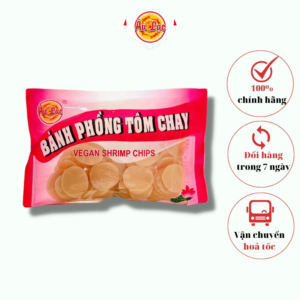 Bánh phồng tôm chay 80g - thực phẩm chay âu lạc