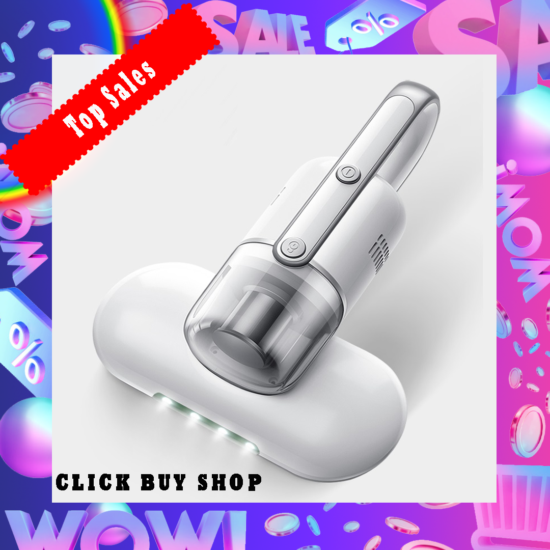 Máy hút bụi, khử khuẩn quần áo, ga giường vc-c001 có đèn uv, 3 bộ lọc 400w