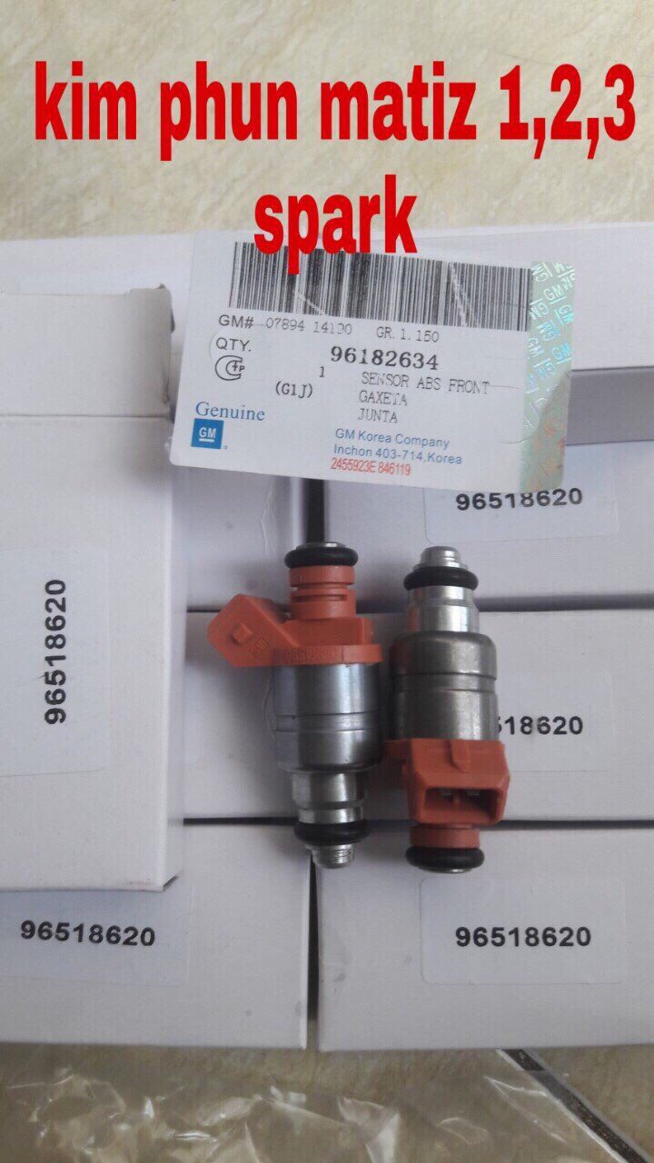 Kim phun xăng, Béc phun Chevrolet Spark, Daewoo Matiz 1, 2, 3