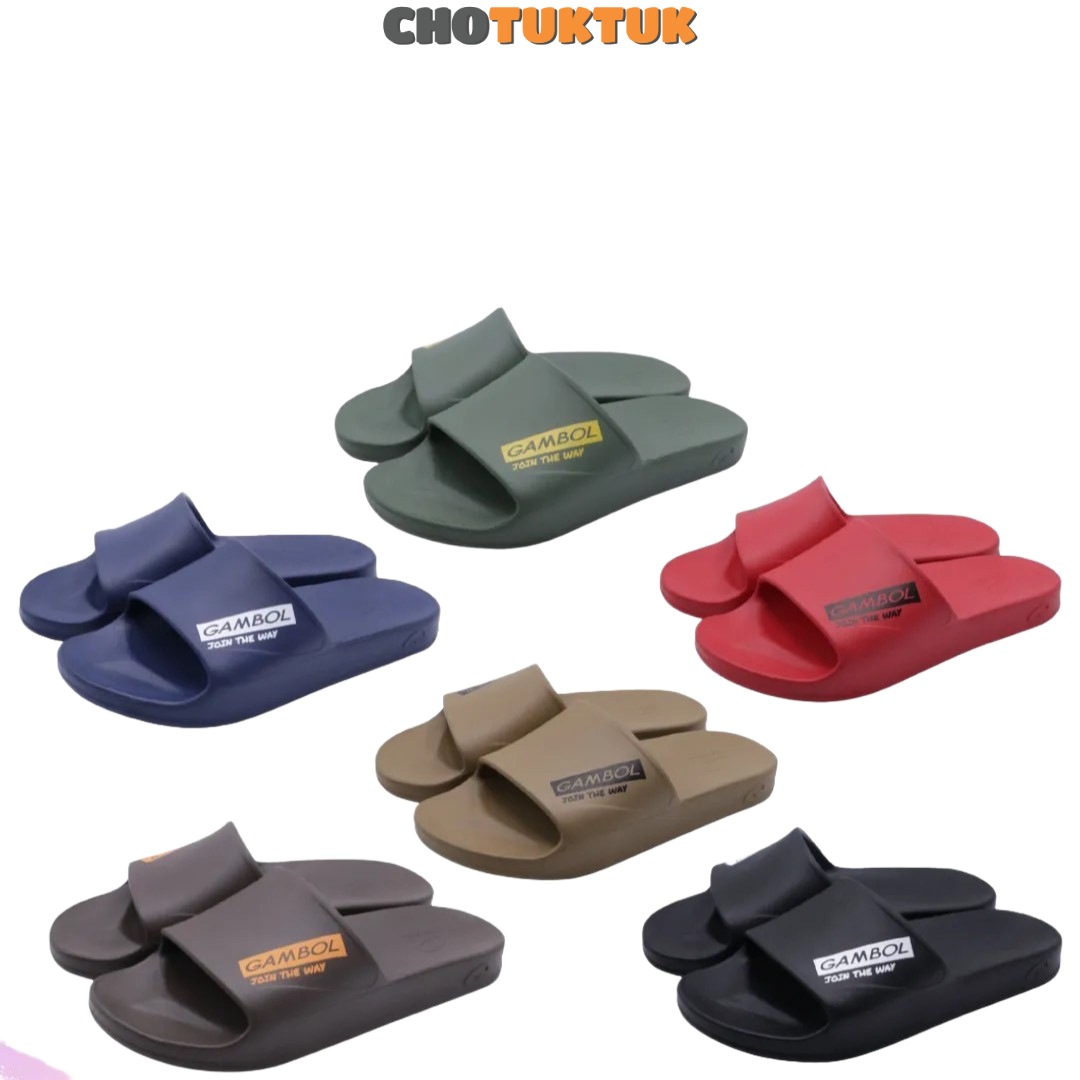 Dép Thái lan nam nữ quai đúc Gambol 42184 [ full hộp hãng]