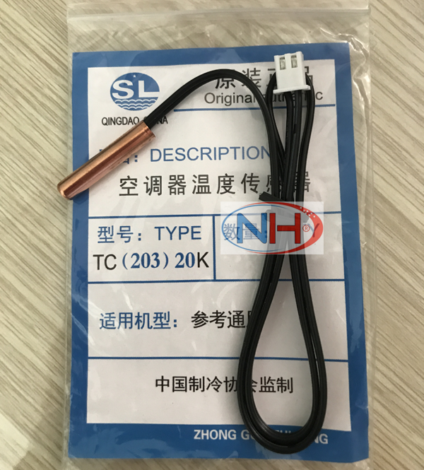Đầu dò dàn lạnh, Sensor nhiệt. điều hòa đầu đồng 20K