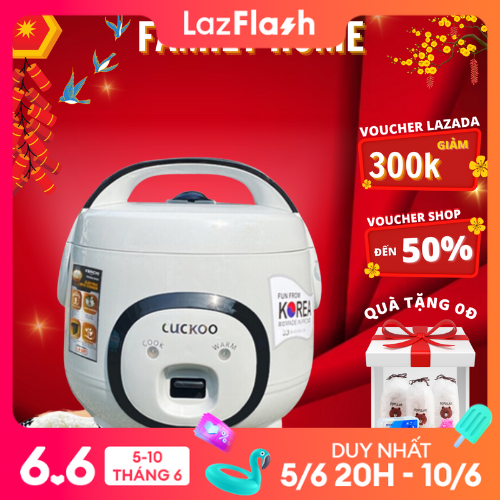 [BẢO HÀNH 24 THÁNG] Nồi Cơm Điện Cuckoo, Nồi Cơm Điện Mini 1,2l; 1,8l Dành Cho 1 Đến 5 Người Ăn, Nồi Cơm Điện Chống Dính Công Nghệ HÀN QUỐC