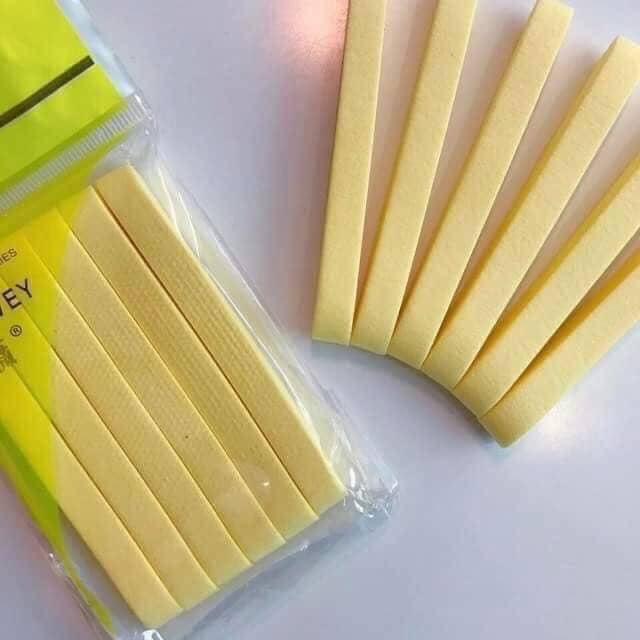 Mút rửa mặt bọt biển dạng nén set 12 miếng - Bông mềm mịn, nhỏ gọn, tiện lợi, thay thế khăn mặt du lịch - Mút rửa mặt đa năng dùng lau khô sau bước sữa rửa măt, tẩy trang, tẩy tế bào chết