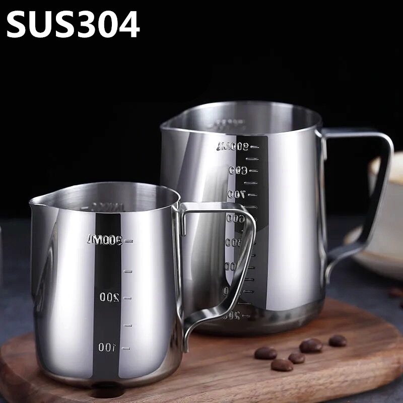 [HCM]Ca Đánh Sữa & Rót Sữa Inox Cao Cấp #304 [ Thép Không Gỉ ]