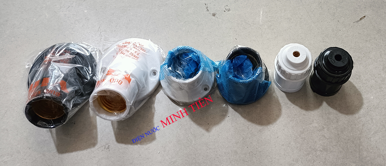 Đuôi đèn, đui đèn xoáy E27 kiểu treo, ngồi, xéo Vina