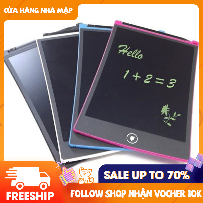 [HCM][Freeship] Bảng viết vẽ điện tử tự xóa thông minh màn hình LCD 8.5 inch - kèm bút cảm ứng