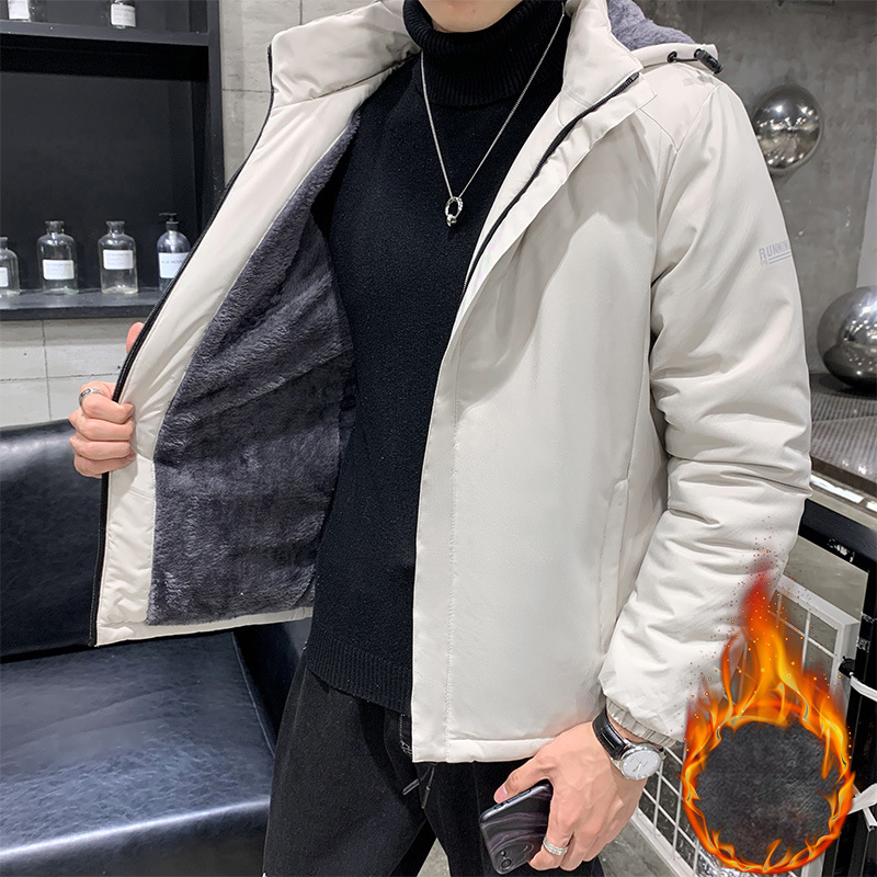 Áo Khoác Nam 2023 Áo Jacket Mẫu Mới Thu Đông Trang Phục Nam Phong Cách Hàn Quốc Trào Lưu Tôn Dáng Thanh Niên Đẹp Trai Lót Nhung Dày Dặn 98