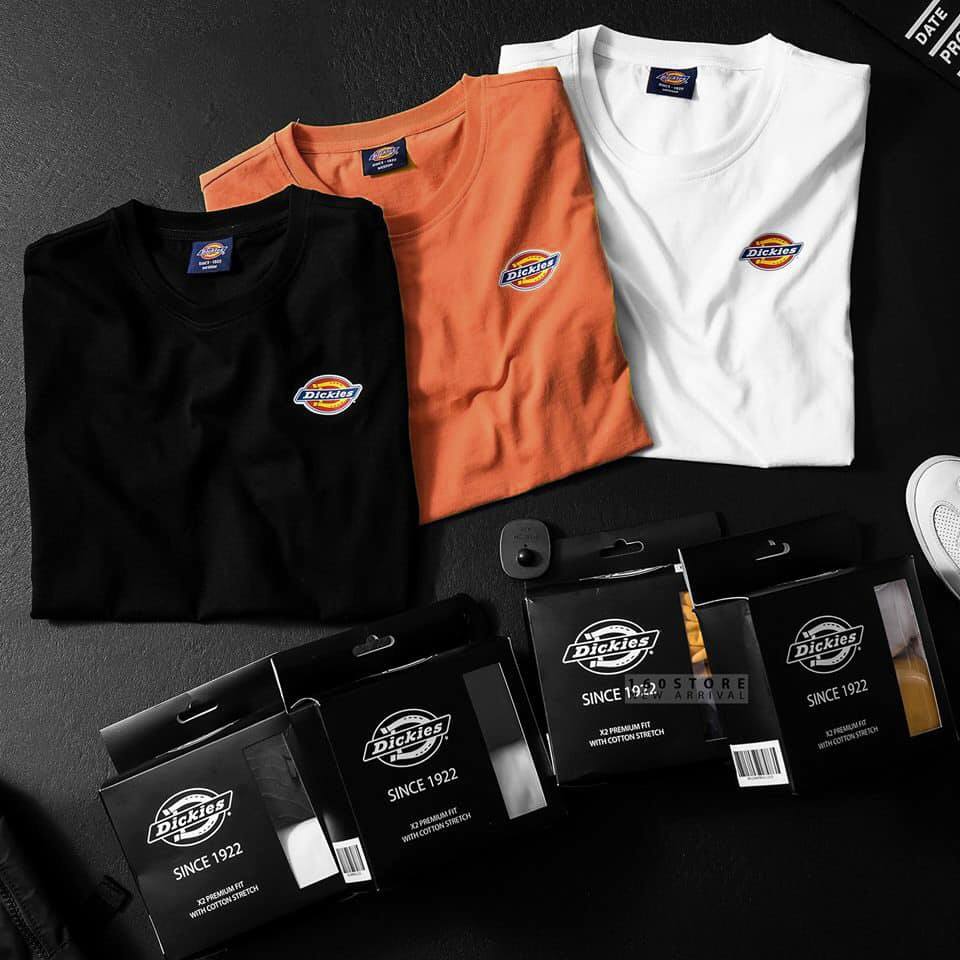 AÁo thun nam DICKIES, áo cotton nam nữ tay lỡ full hộp.