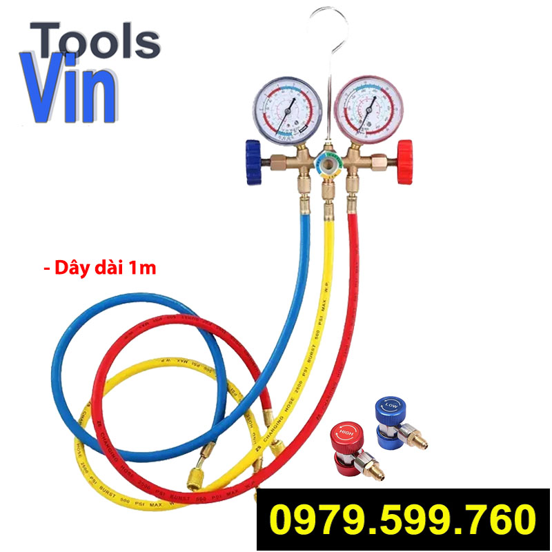 Đồng hồ nạp ga điều hòa ô tô, Bộ nạp ga điều hòa ô tô cơ bản