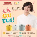 Nồi cơm điện tử Mini Tefal POP RK5352Y0  - 0.7L ​