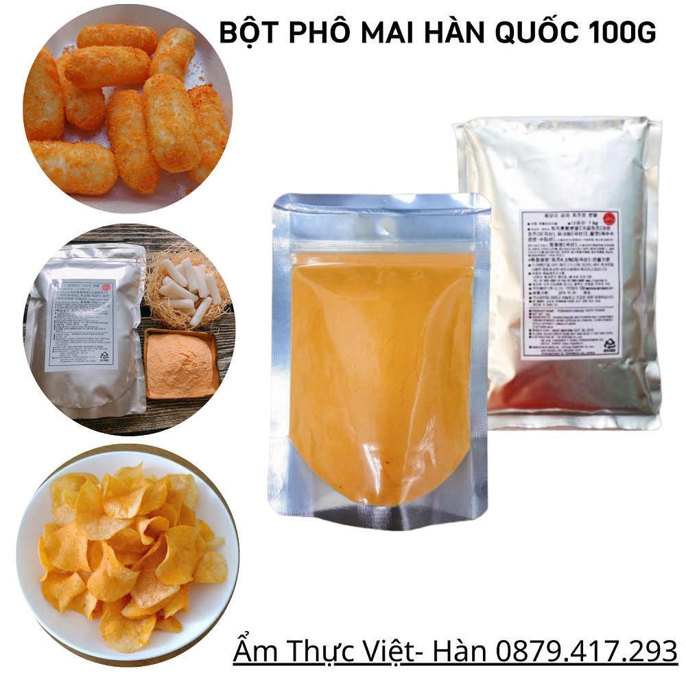 Phô mai bột Hàn Quốc siêu ngon 100gr