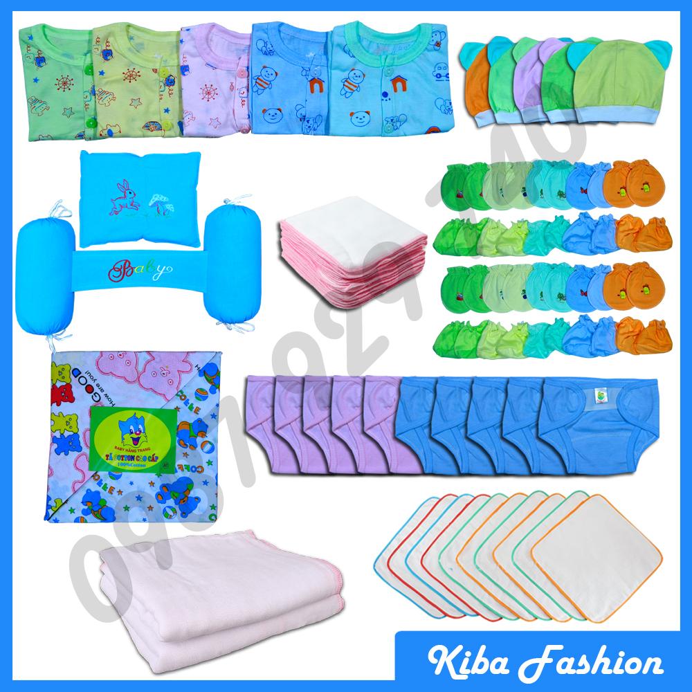 Combo 74 món đồ dùng cho bé sơ sinh từ 2-8kg 74adhkf - kiba fashion