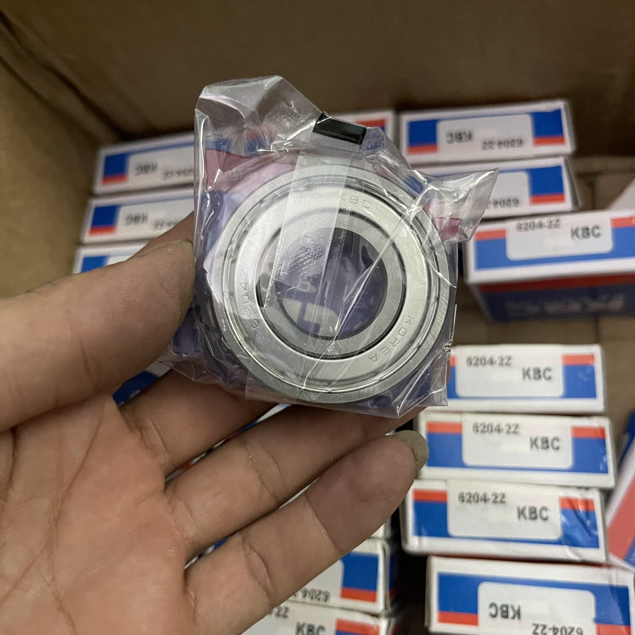 Vòng bi bạc đạn 6204-2Z KBC - KOREA chất lượng cao