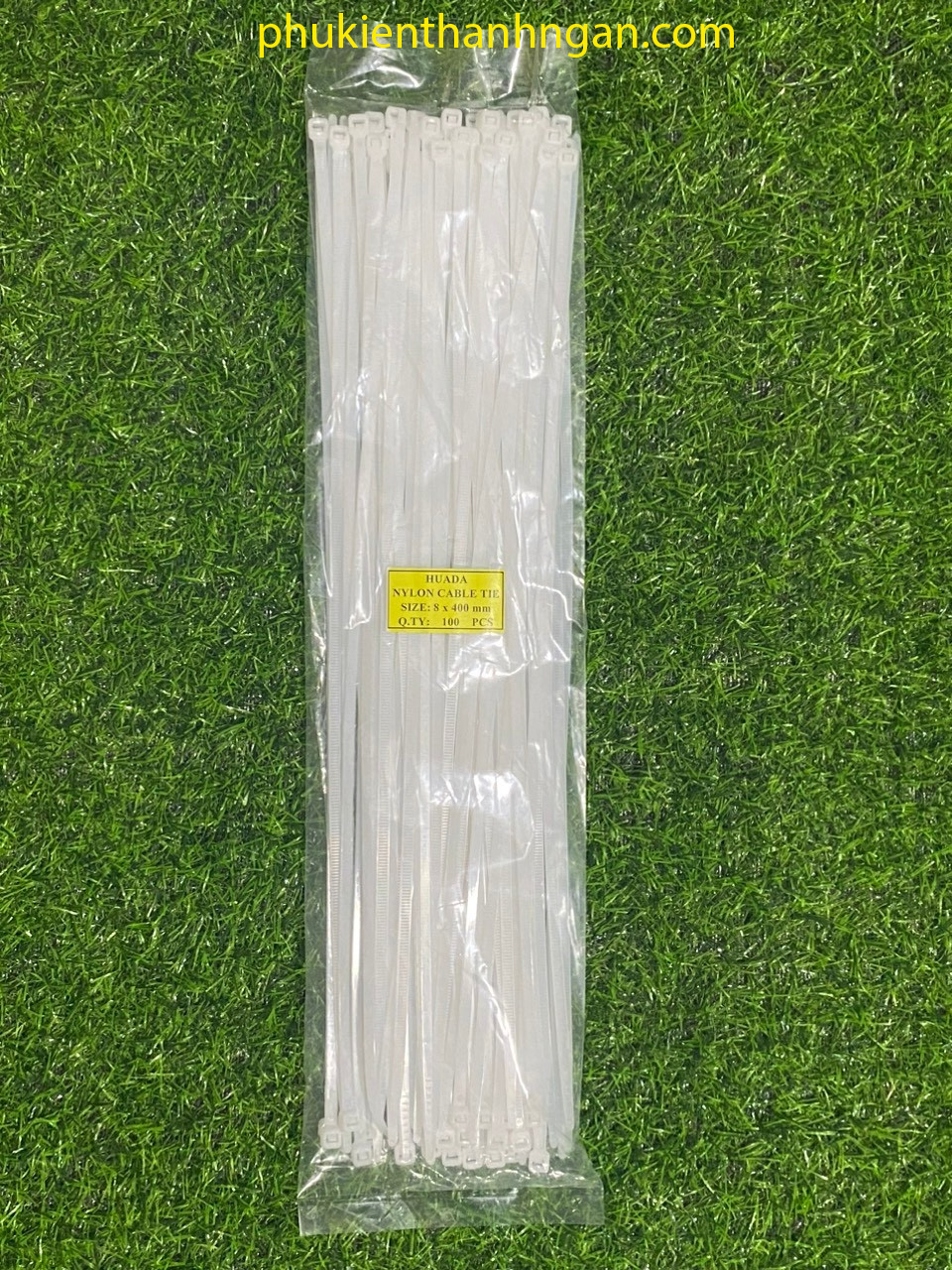 Cáp rút nhựa 8x400mm bịch 80 sợi