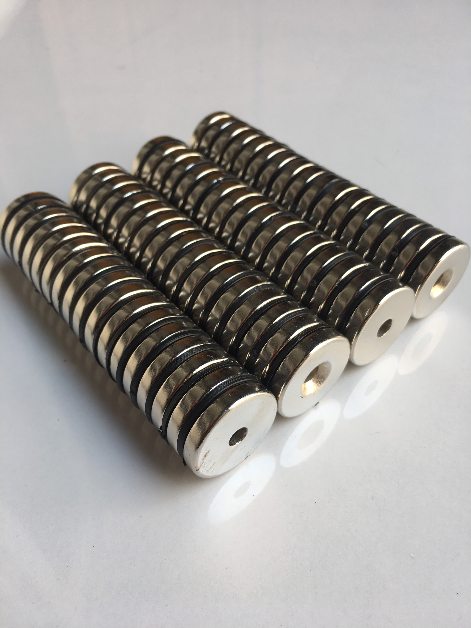 [HCM]Viên Nam Châm Đất Hiếm Ø 25x5mm Lỗ Vát M5  Nam Châm Siêu Cường