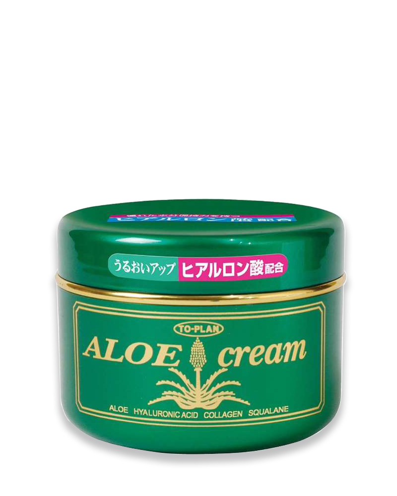 Kem dưỡng ẩm da body toàn thân lô hội Aloe Cream Nhật Bản - To plan Aloe Cream 170g