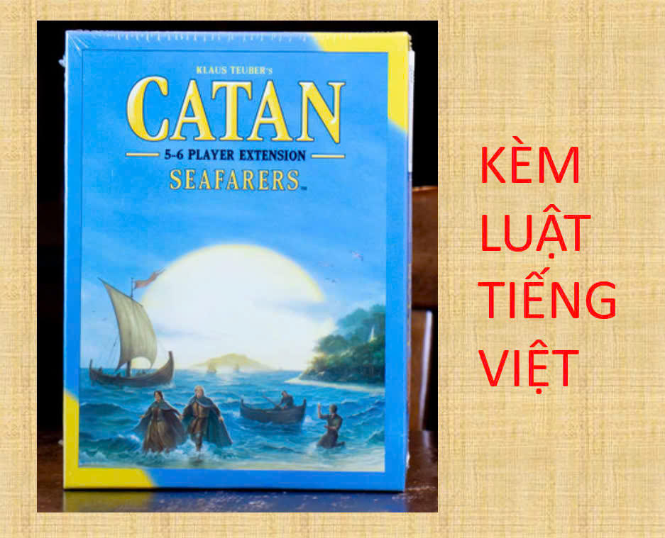 CATAN SEAFARES MỞ RỘNG 5-6 PLAYERS
