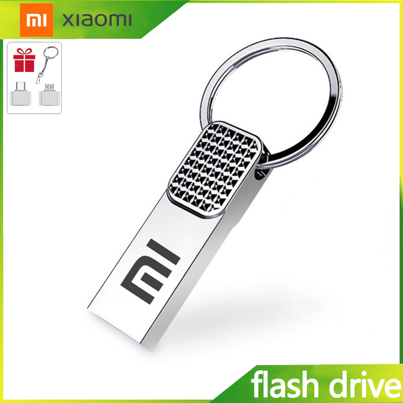 Xiaomi 512GB 64GB 8GB 16GB USB flash drive USB flash drive 32GB 128GB 256GB metal pen drive Mini USB waterproof pen drive suitable for phone, computer, and office use