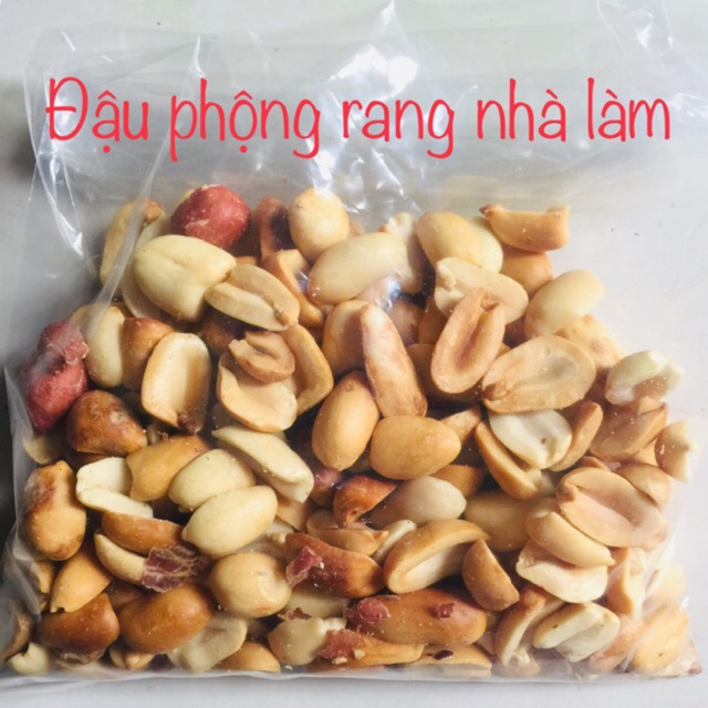 Đậu phộng rang nhà làm gói
