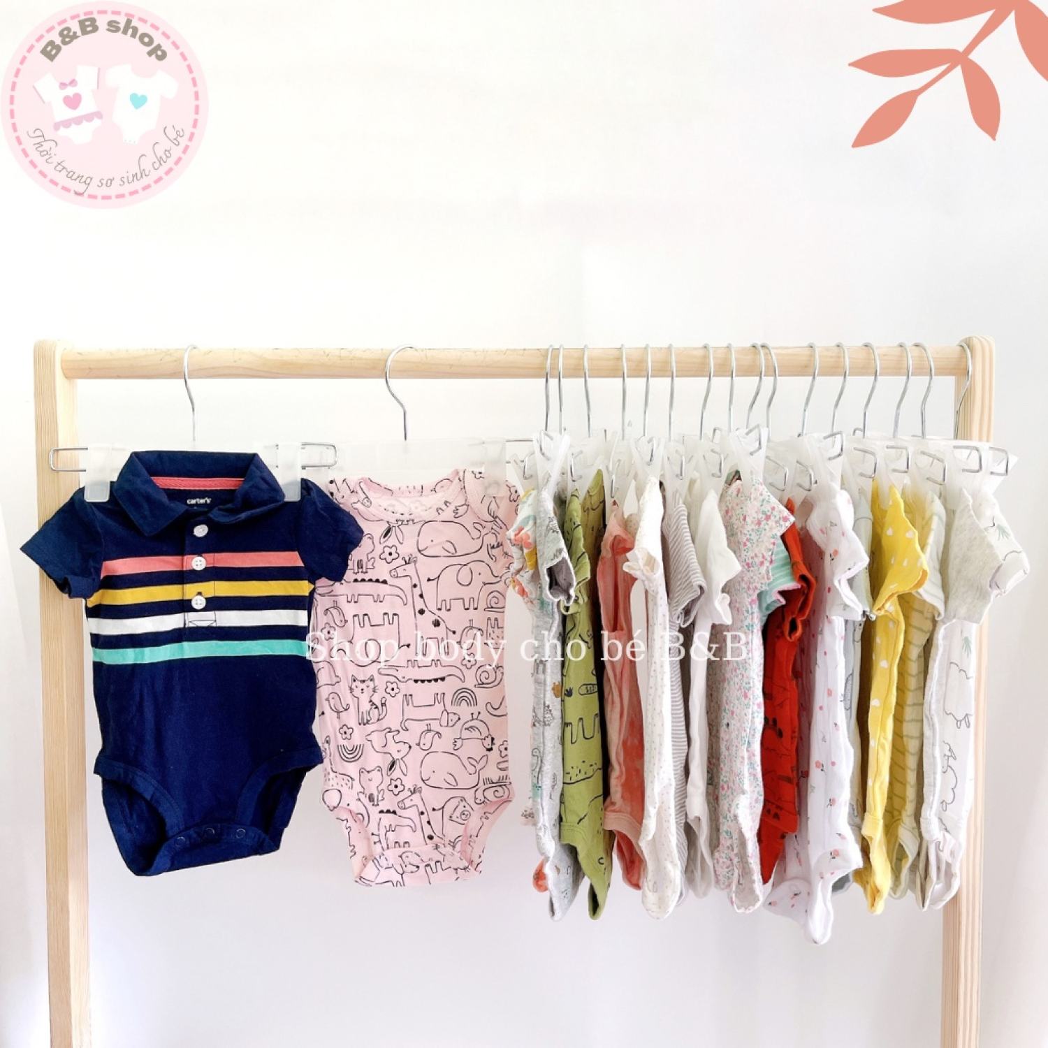 Bodysuit, Body chip Carter xuất dư cho bé sơ sinh