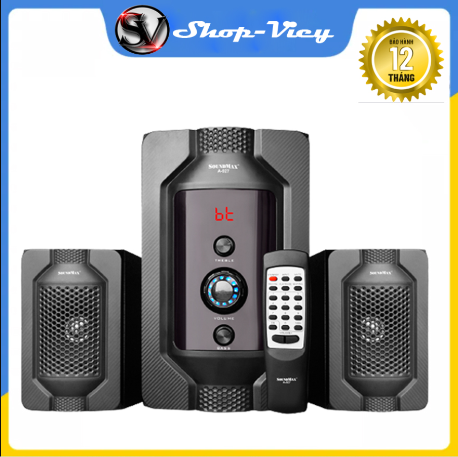 Loa vi tính công suất lớn điện máy xanh,loa vi tính cao cấp,hỗ trợ bluetooth usb loa soundmax a927 2.1 bluetooth loa soundmax a927/2.1 bluetooth chính hãng loa soundmax a927