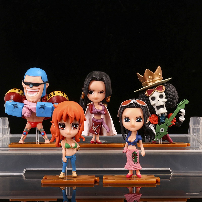 Mô hình nhân vật Onepiece Team Luffy Mũ Rơm . - OnePiece